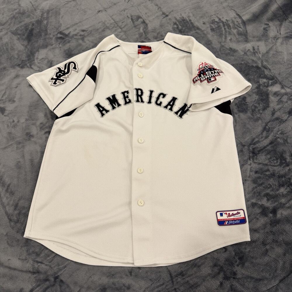 Esteban Loaiza 2003 All Start Game Jersey White Sox Authentic Majestic USA Sz XL